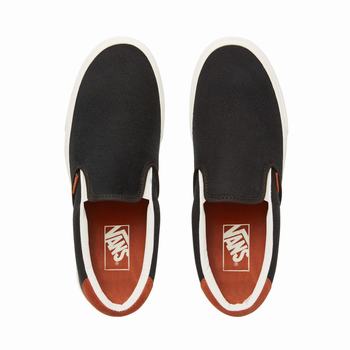 Damske Tenisky Vans Suede Flannel Slip-On 59 Čierne VA13OXEZC